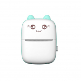 Мини-принтер KittyPrint Color, бело-голубой-1