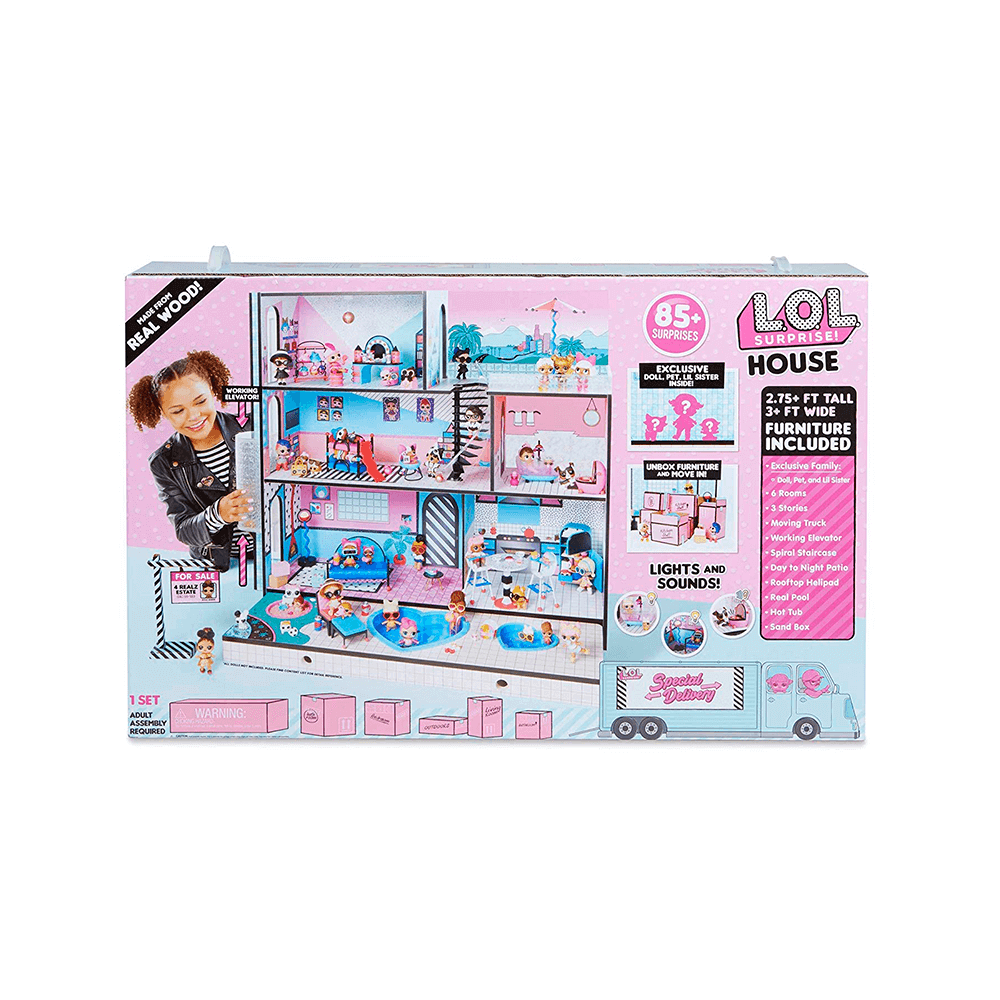 Купить кукла LOL Surprise Doll House (ЛОЛ Дом кукол) в Томске – лучшая цена  от интернет-магазина Maxmoll